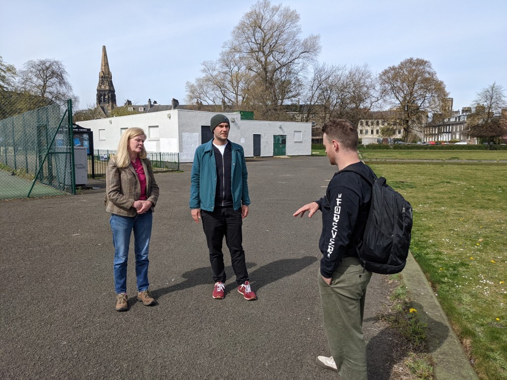 A walk with the Council&nbsp;leader