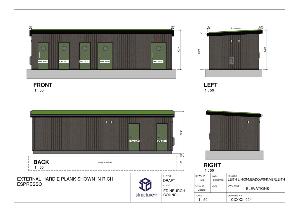 Public Toilets in Parks&nbsp;project